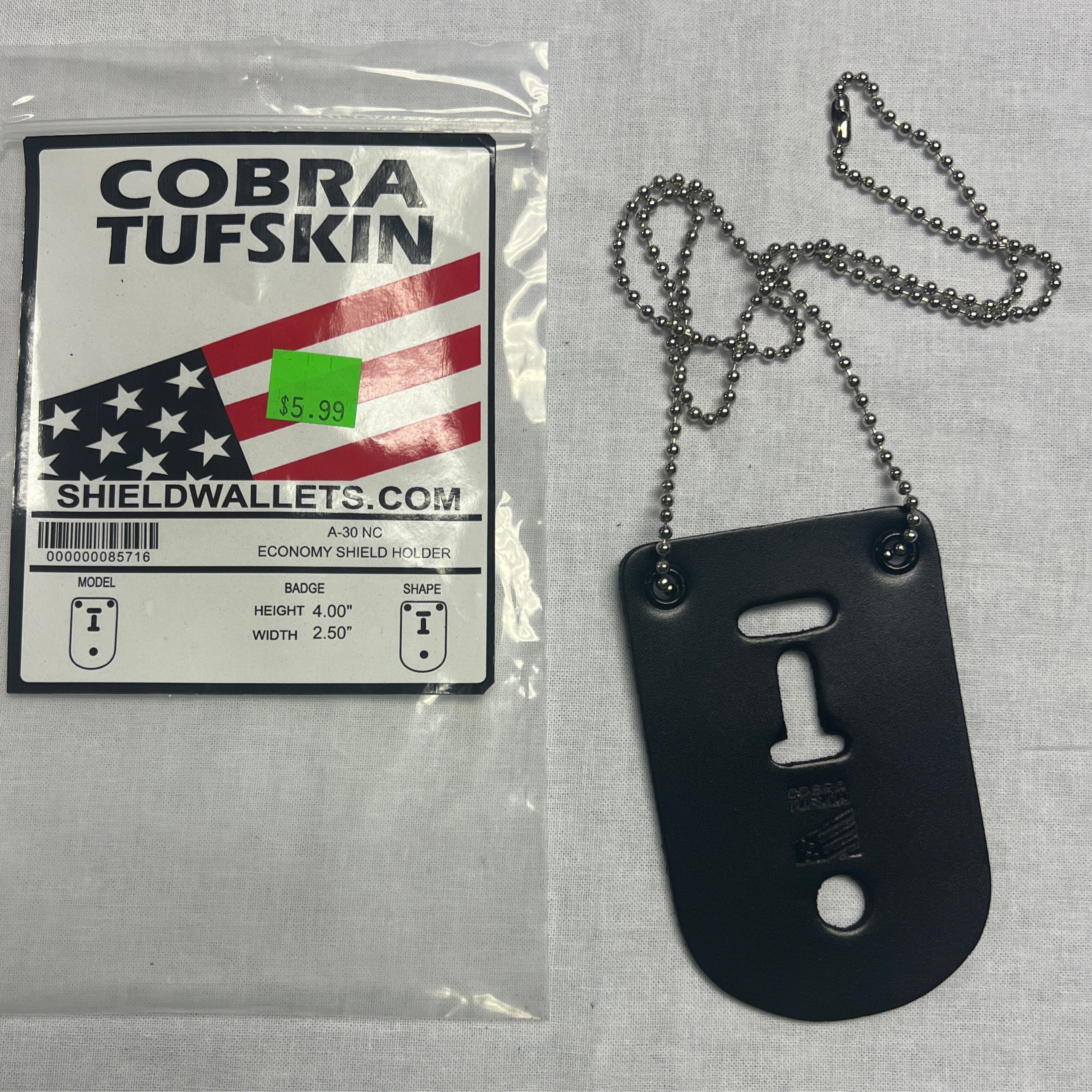 Cobra Tufskin Economy Id Holder Universal Pensacola Safety Warehouse